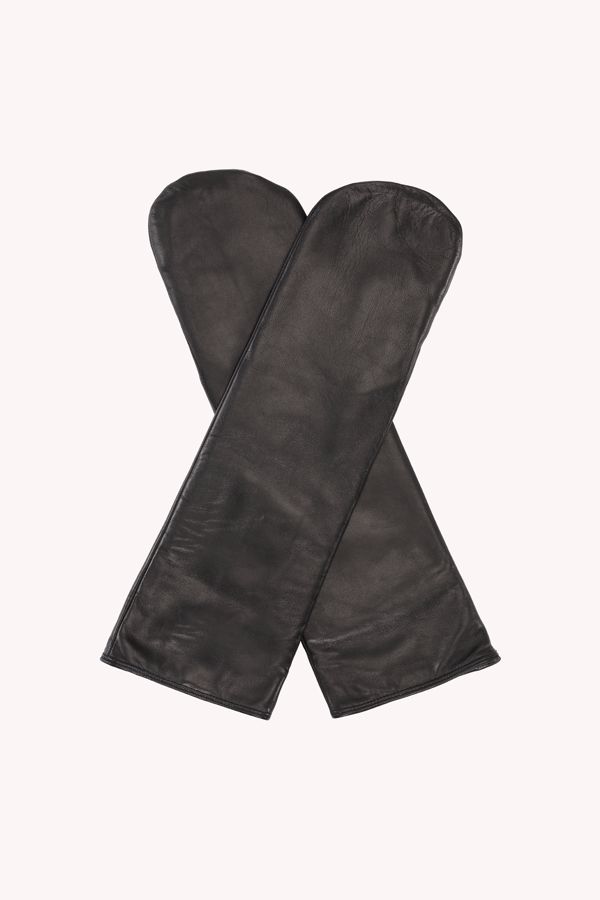 Iblamelulu mittens leather black